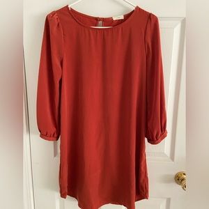 Tobi Pumpkin Spice Dress